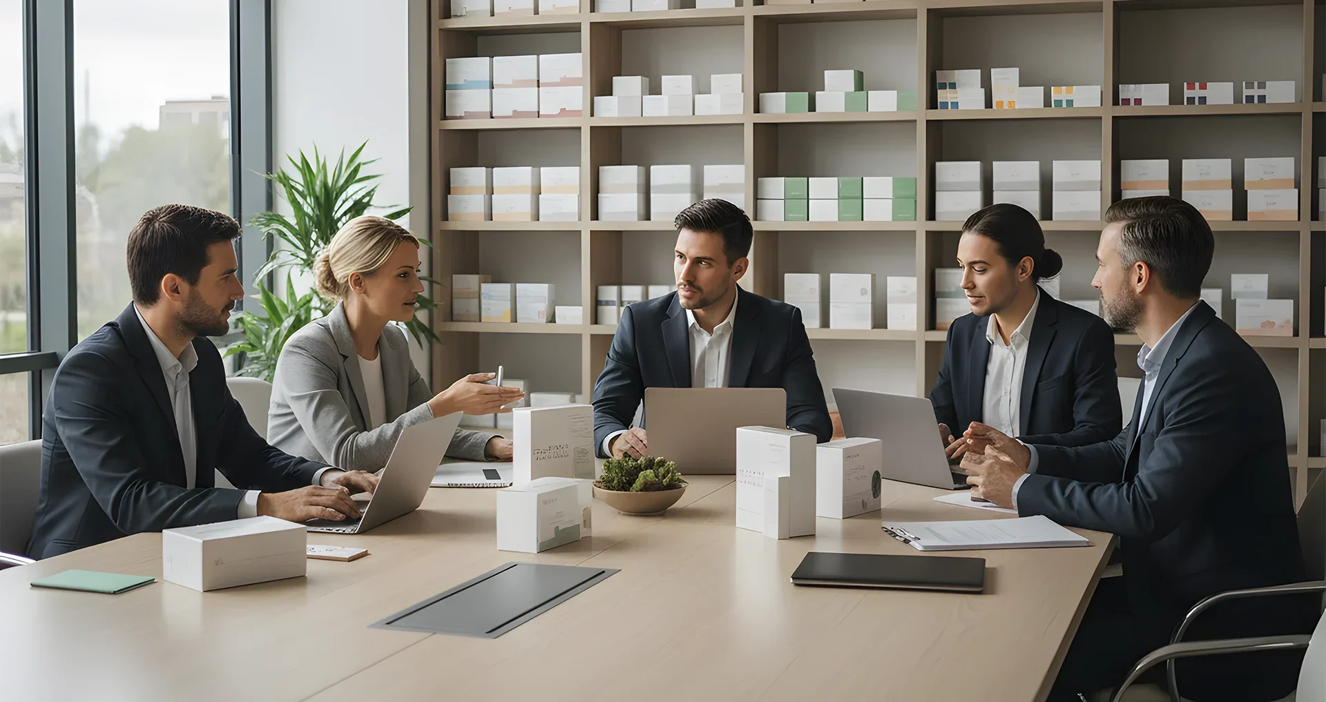 LifeNest executives meeting with global partners to strengthen exclusive distribution of premium health and wellness brands in Cyprus